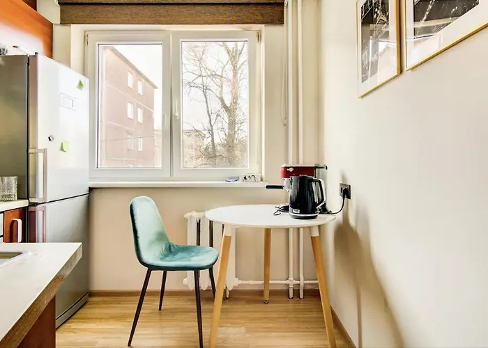 Cozy Flat Near Center And Airport. Free Parking 公寓 维尔纽斯